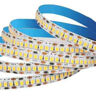 FITA LED PARA PERFIL 2835 BASIC 12V 18W 5M 240LEDS 3000K 10MM